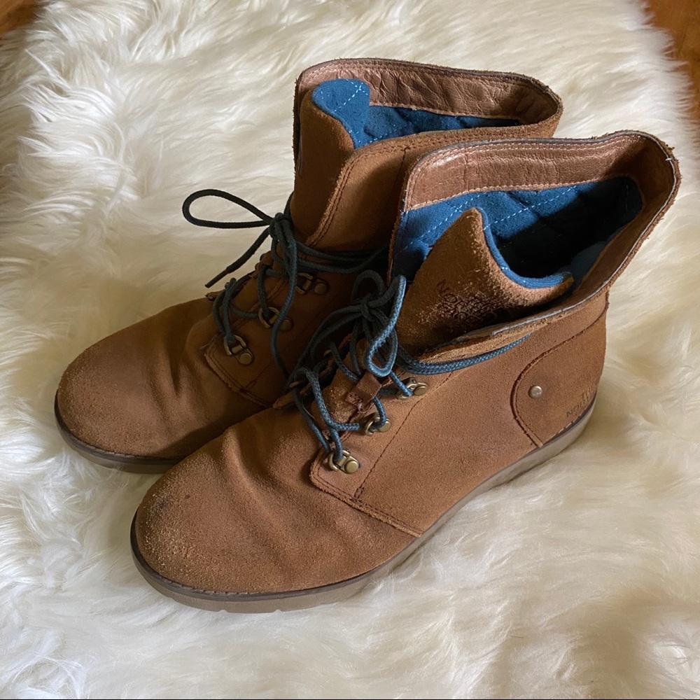 THE NORTH FACE BROWN BALLARD LACE BOOTS - Picture 5 of 9